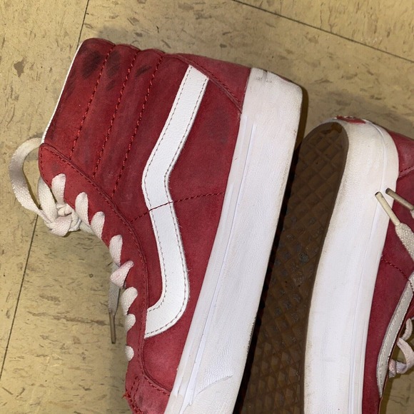 Vans SK8-Hi Reissue Sneakers‎ Men's 5.5 Ladies 7 Vintage Wine High Top - Picture 4 of 11